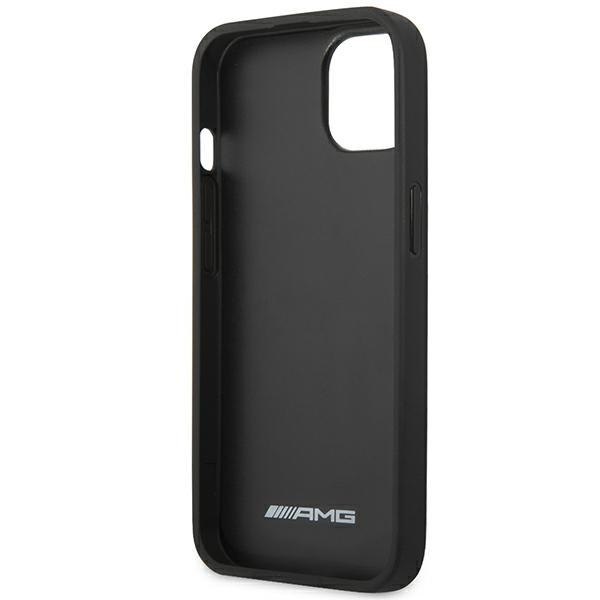 AMG AMHCP14MGSEBK iPhone 14 Plus 6,7" czarny/black hardcase Leathe